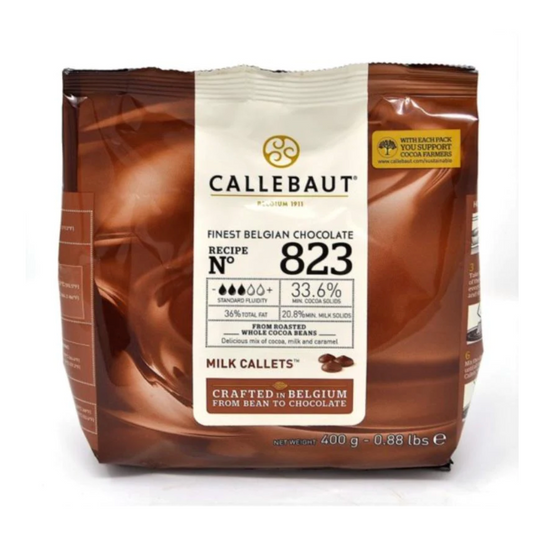 Callebaut Belgian Milk Chocolate Callets 400g