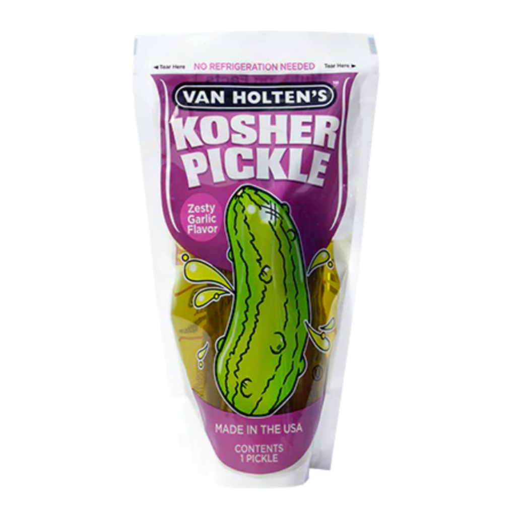 Van Holten's Kosher Garlic Pickle in a Pouch