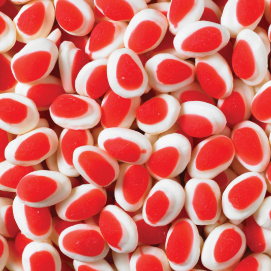Strawberries and Cream Lollies