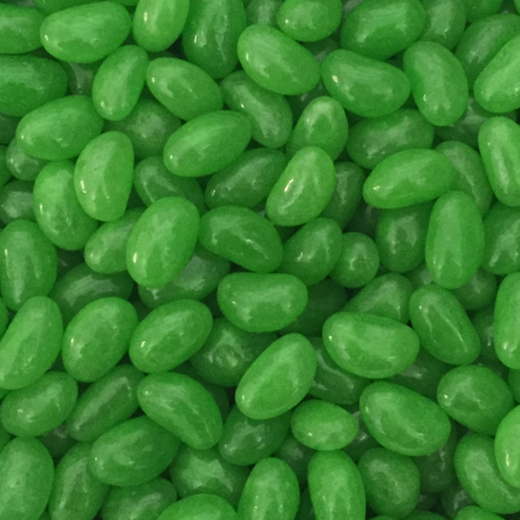 Green Jelly Beans - 12kg Box