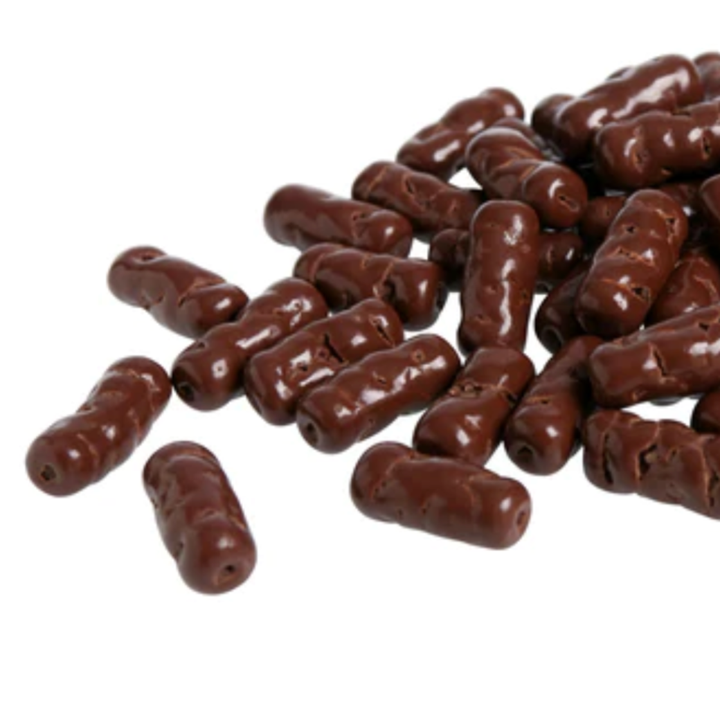 Pink Lady Milk Chocolate Liquorice Bullets 200g