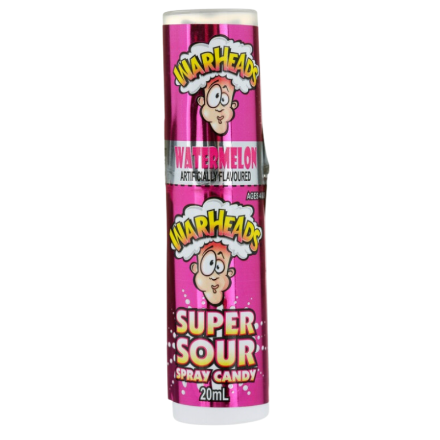 Warheads Watermelon Super Sour Spray Candy