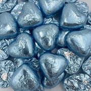 Milk Chocolate BLUE Love Hearts - 500g/ Italian