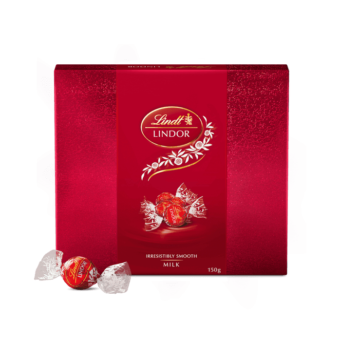 150g Box Lindor Balls - Milk Chocolate - Sweetas