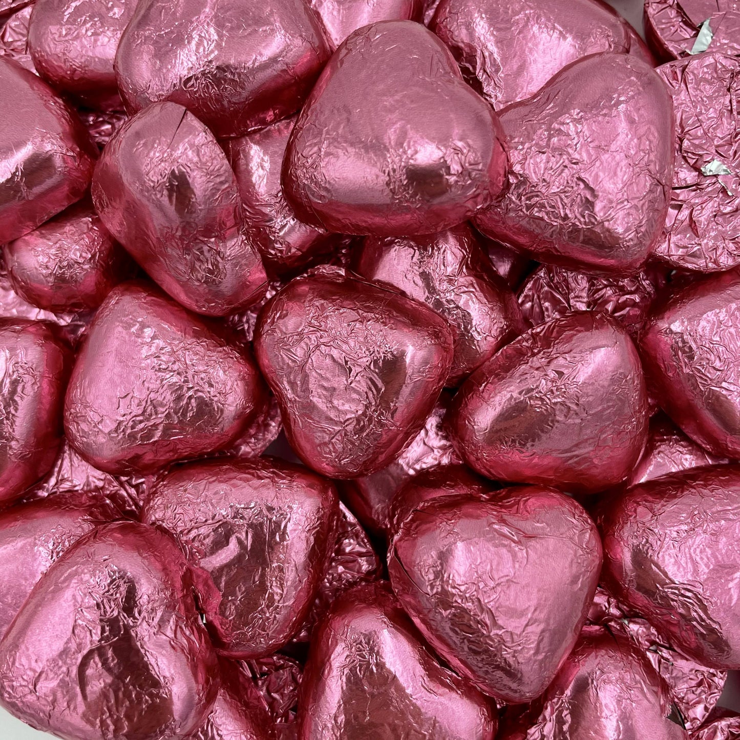 Milk Chocolate PINK Love Hearts - 500g/ Italian